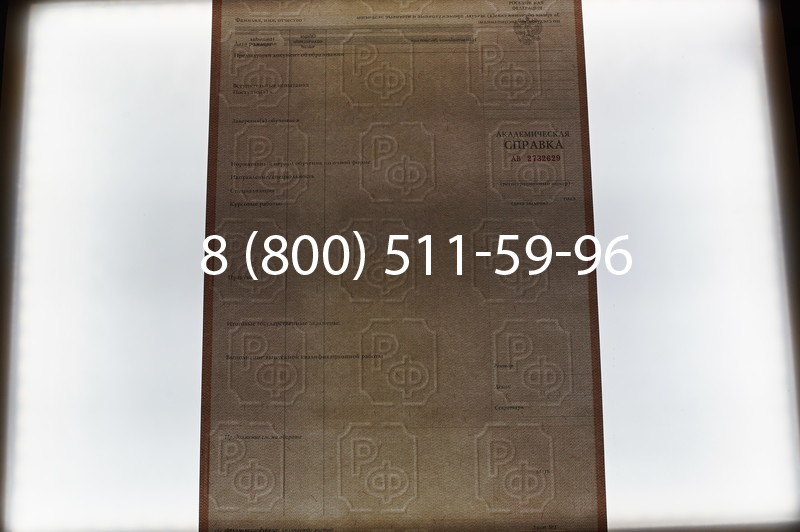 Купить Академическая справка 1996-2009 года в Красноярске