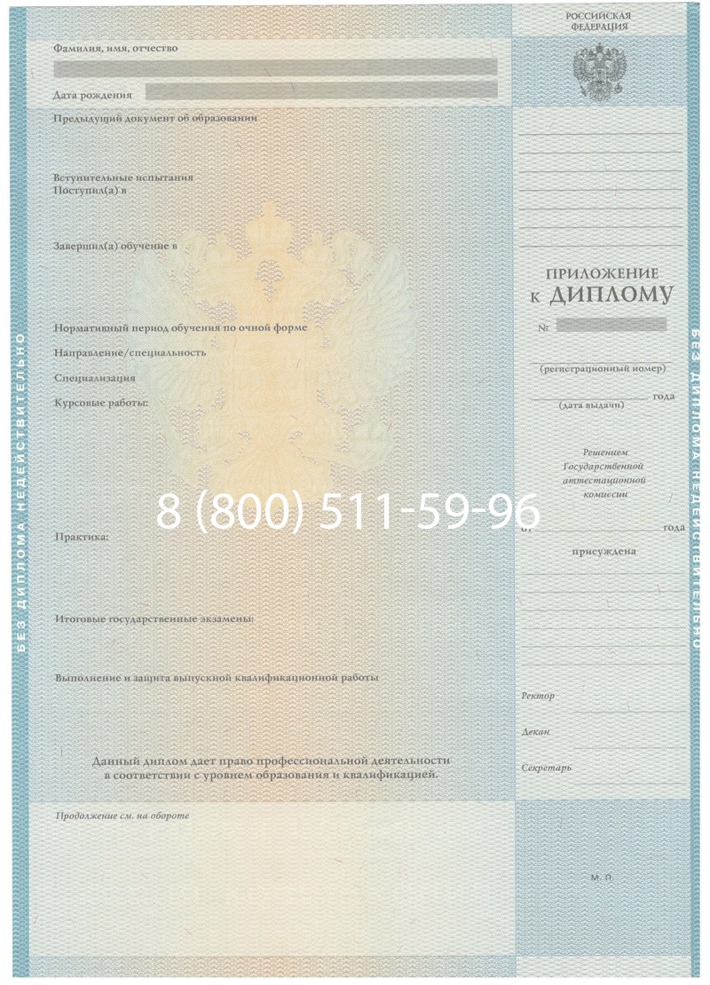 Заказать Диплом бакалавра 2010-2011 годов в Красноярске