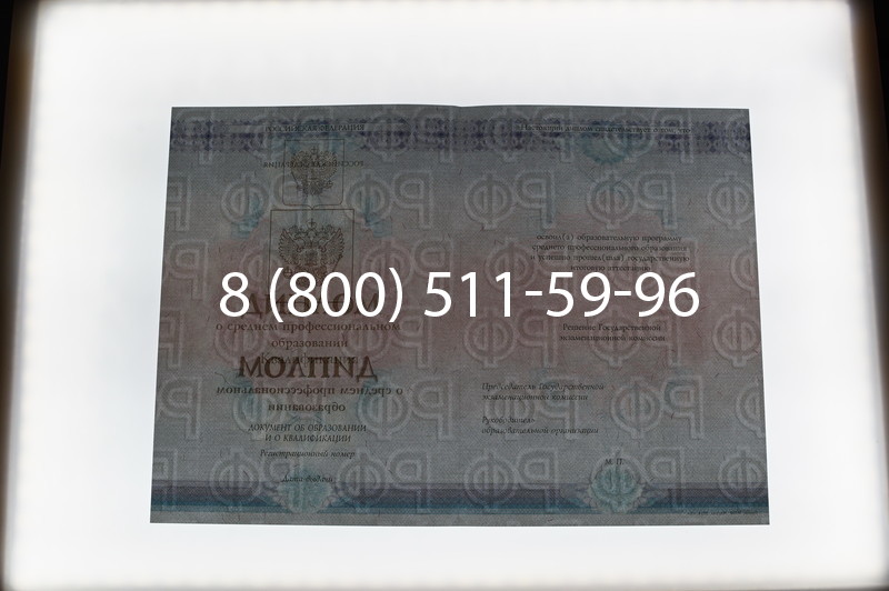 Заказать Диплом колледжа 2014-2026 года  в Красноярске