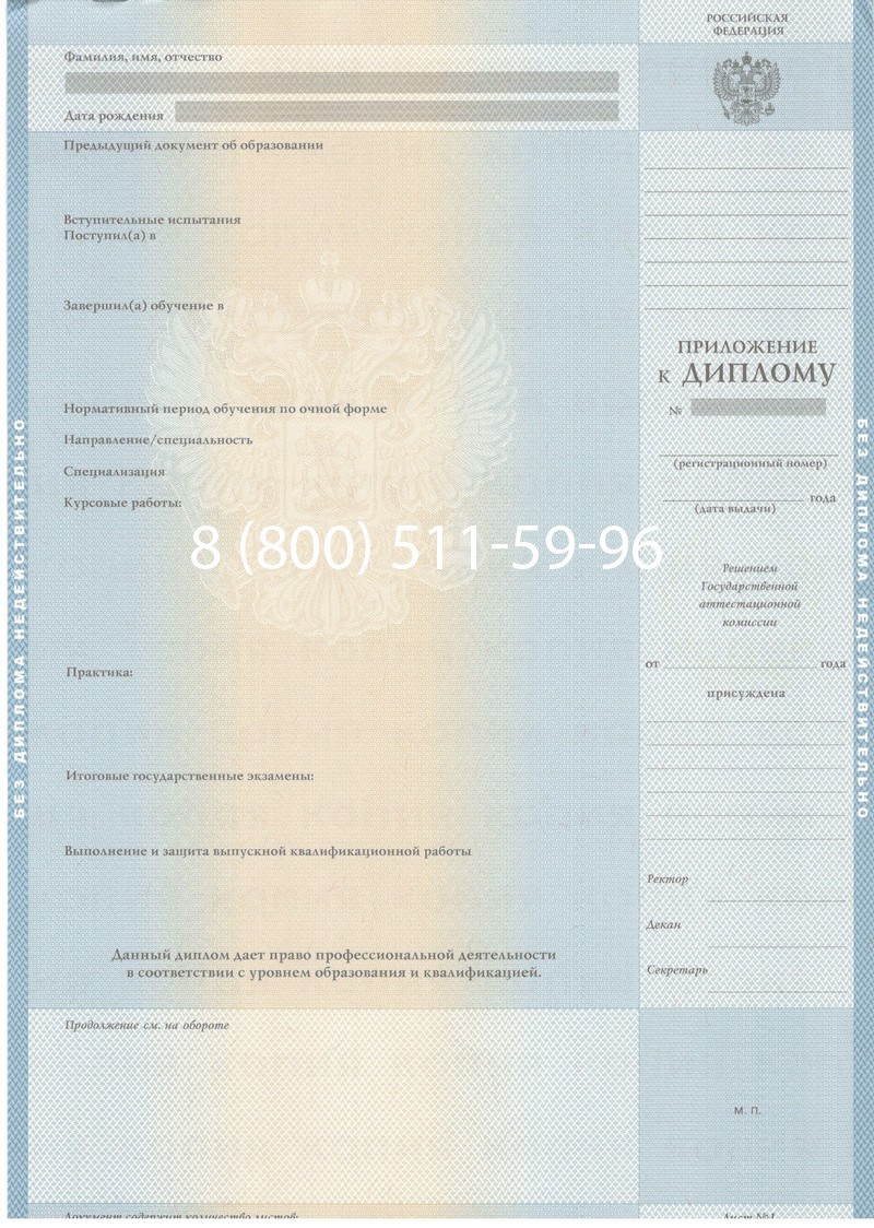 Заказать Диплом магистра 2003-2009 годов в Красноярске