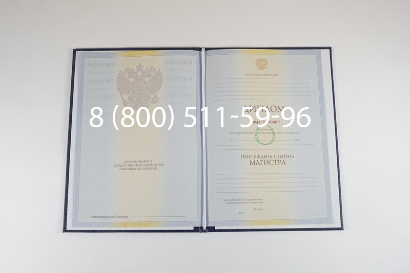 Диплом магистра 2010-2011 годов в Красноярске