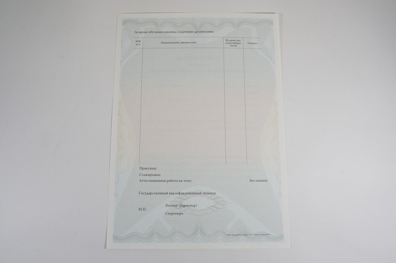 Диплом о дополнительном образовании в Красноярске