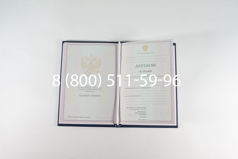 Диплом о среднем образовании 2003-2006 годов в Красноярске