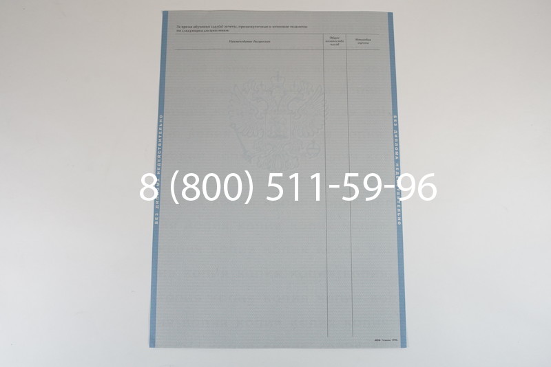 Диплом о высшем образовании 2003-2009 годов в Красноярске