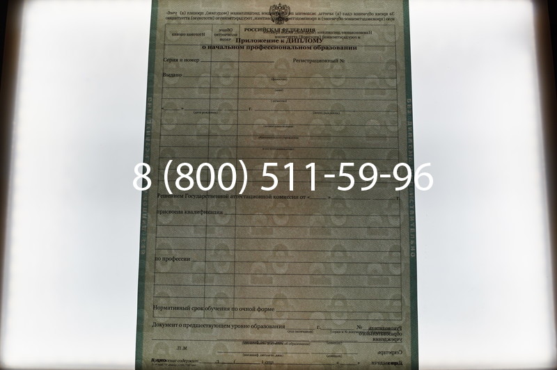 Заказать Диплом училища 2010 год в Красноярске