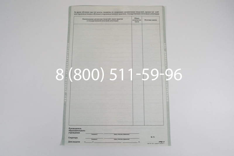 Диплом училища 2010 год в Красноярске