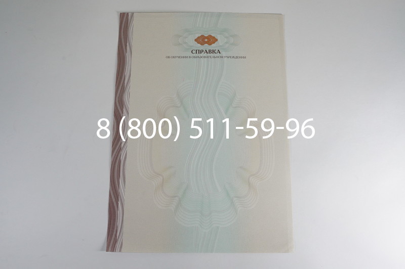 Заказать Справка об обучении в Красноярске